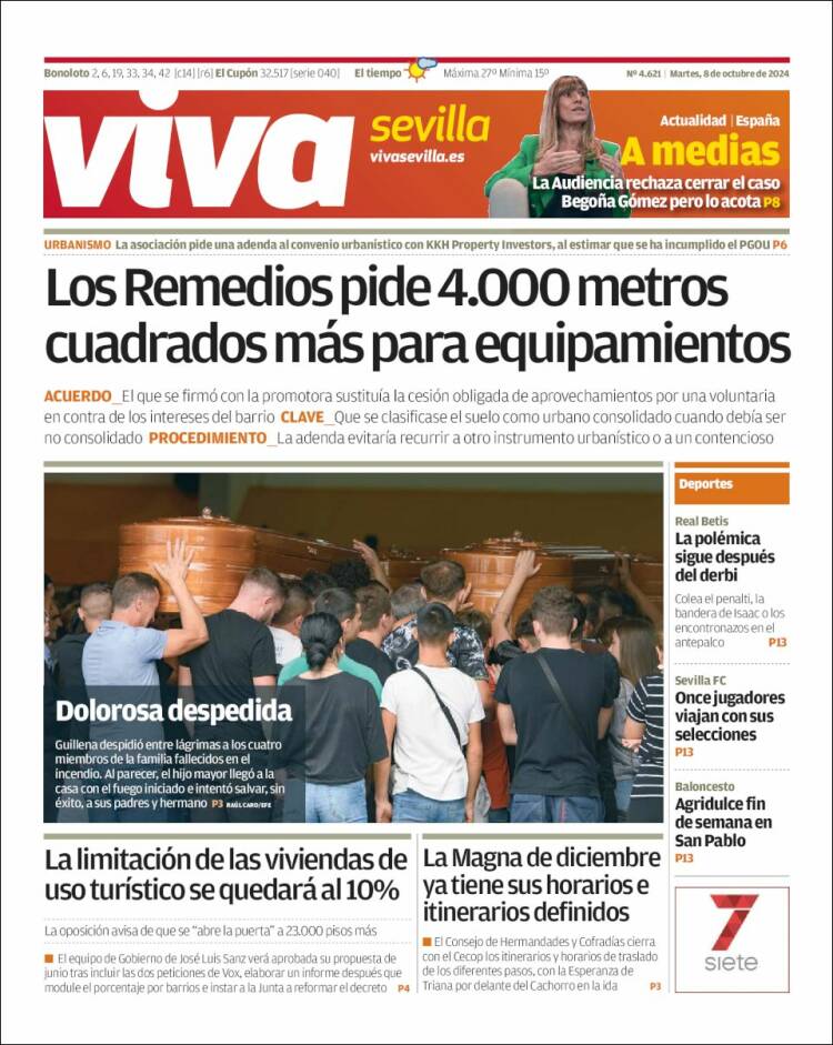 Portada de Viva Sevilla (España)