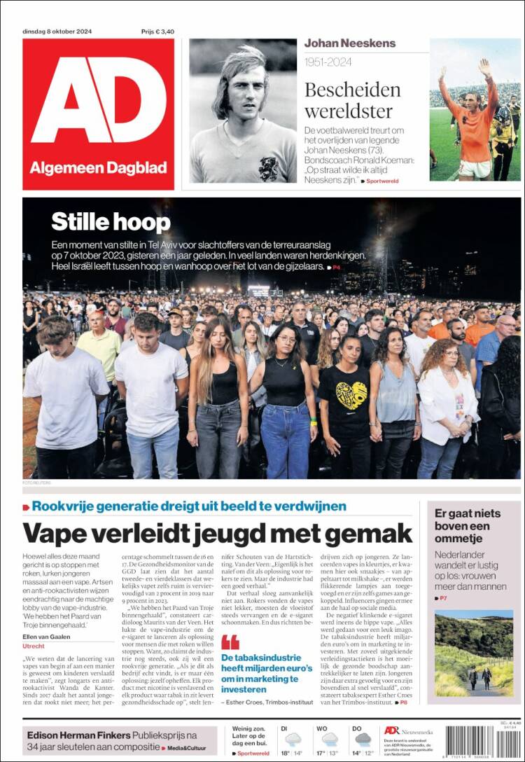 Portada de AD (Pa&iacute;ses Bajos)