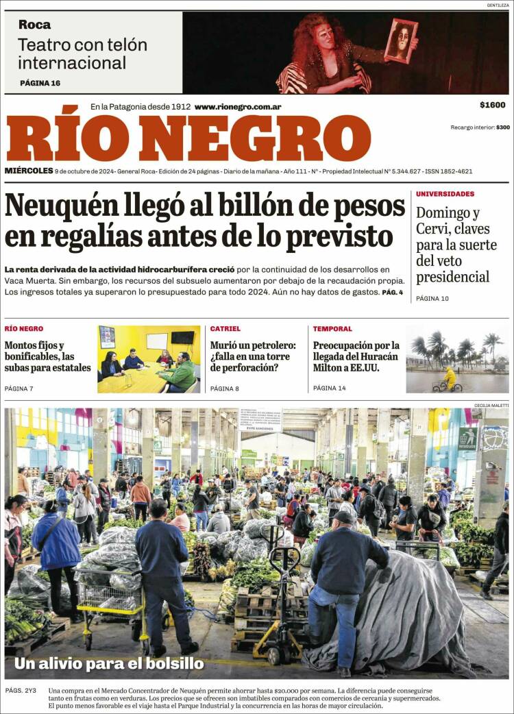 Portada de Rio Negro (Argentina)