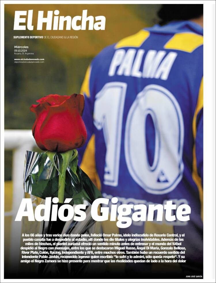 Portada de El Hincha (Argentina)