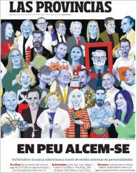 Portada de Las Provincias (España)