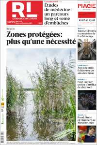 Portada de Le Republicain Lorrain (Francia)