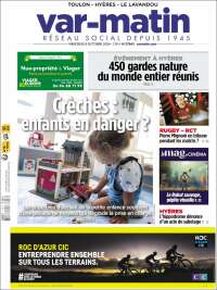 Portada de Var-Matin (Francia)