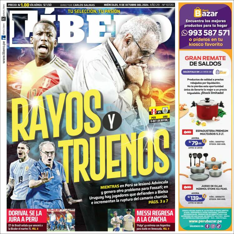 Portada de Líbero (Per&uacute;)