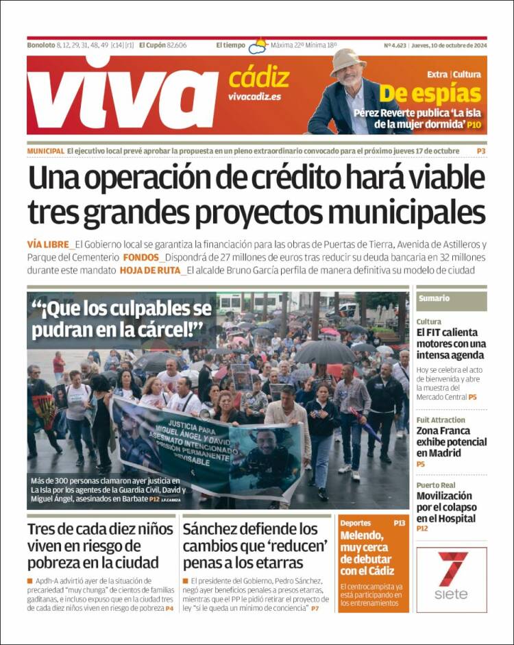 Portada de Información - Cadiz (Spain)