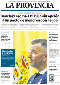 Portada de La Provincia (Spain)