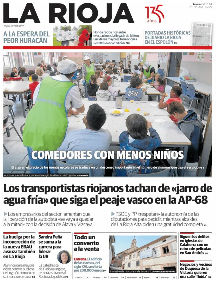 Portada de La Rioja (Spain)