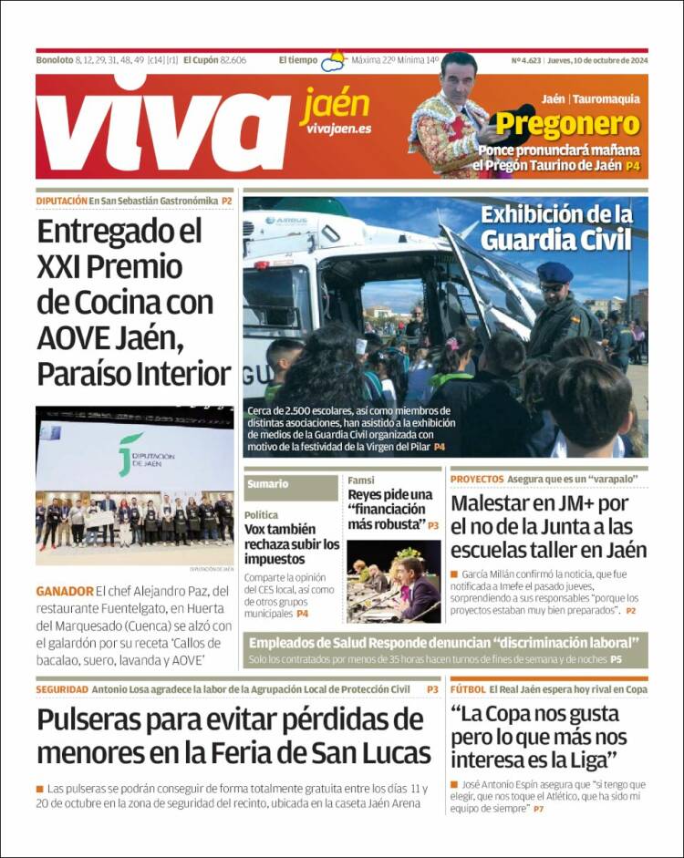Portada de Viva Jaén (Spain)