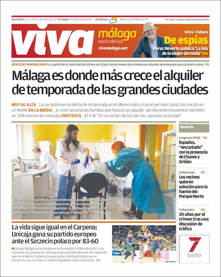 Portada de Viva Málaga (Spain)