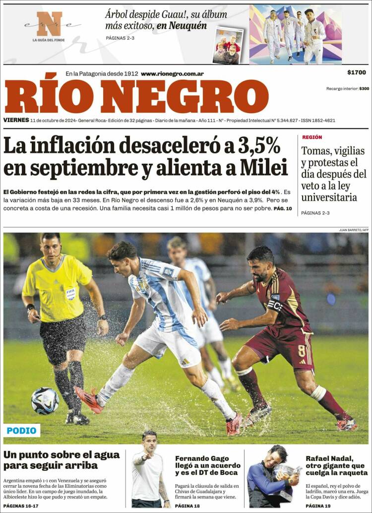 Portada de Rio Negro (Argentina)