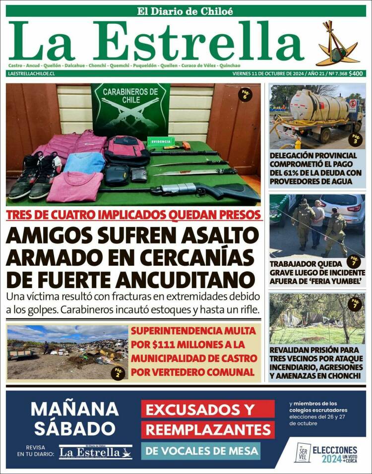 Portada de Estrella de Chiloé (Chile)