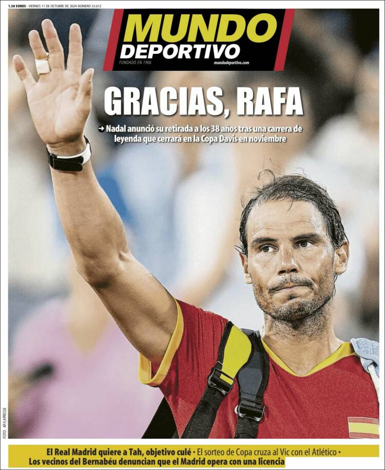 Portada de El Mundo Deportivo (España)