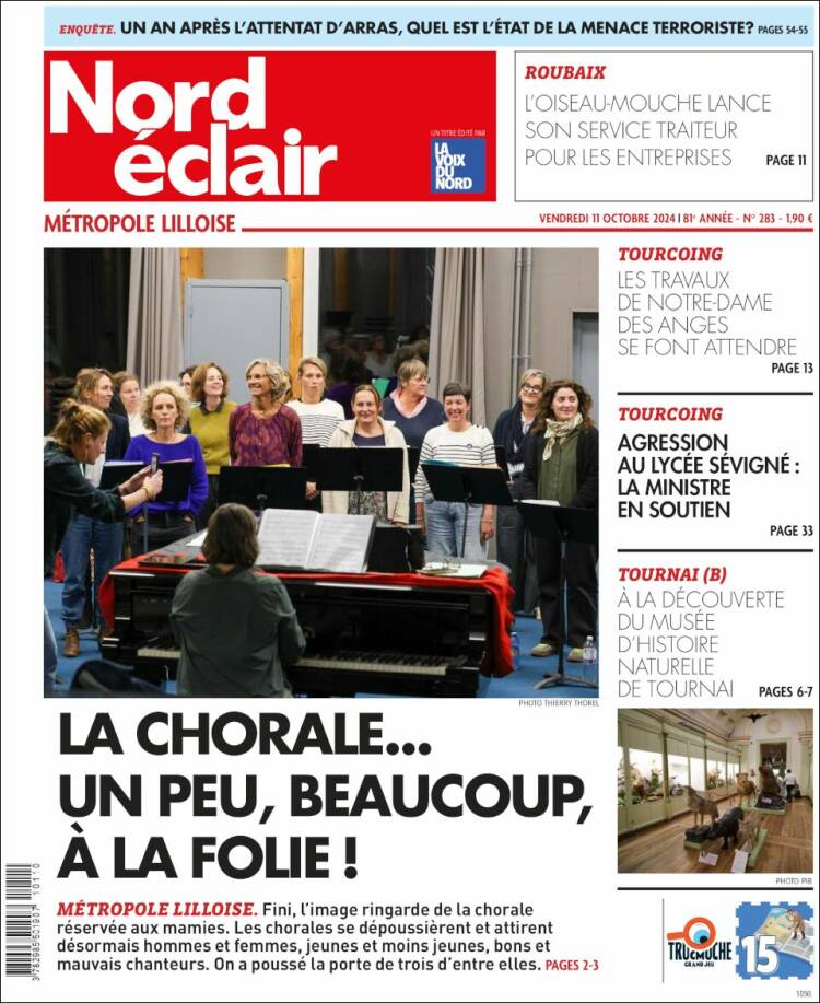 Portada de Nord Éclair (Francia)