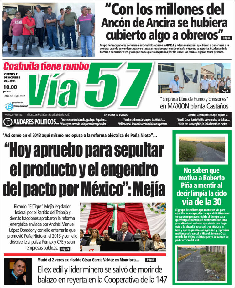 Portada de Via57 (Mexico)