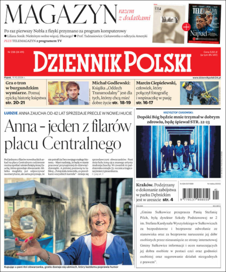 Portada de Dziennik (Poland)