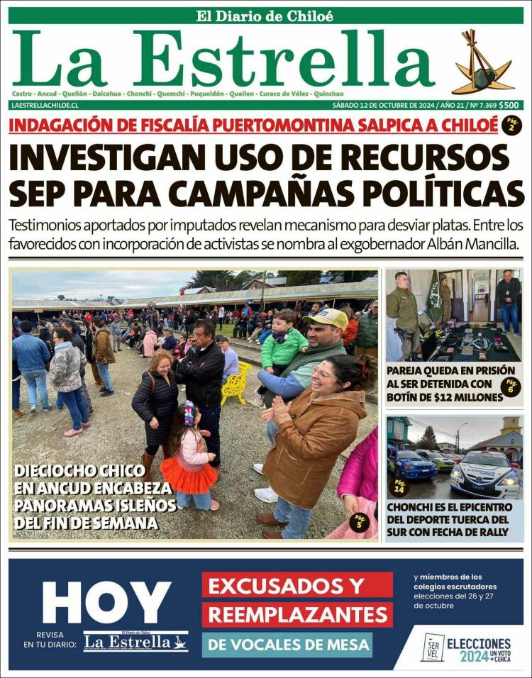 Portada de Estrella de Chiloé (Chile)