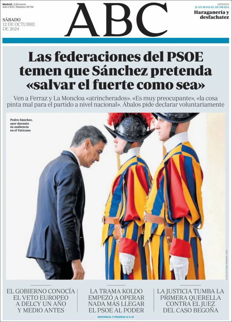 Portada de ABC (España)