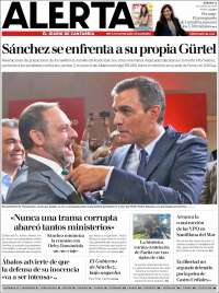 Portada de Alerta - El Diario de Cantabria (España)