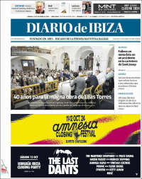 Portada de Diario de Ibiza (España)