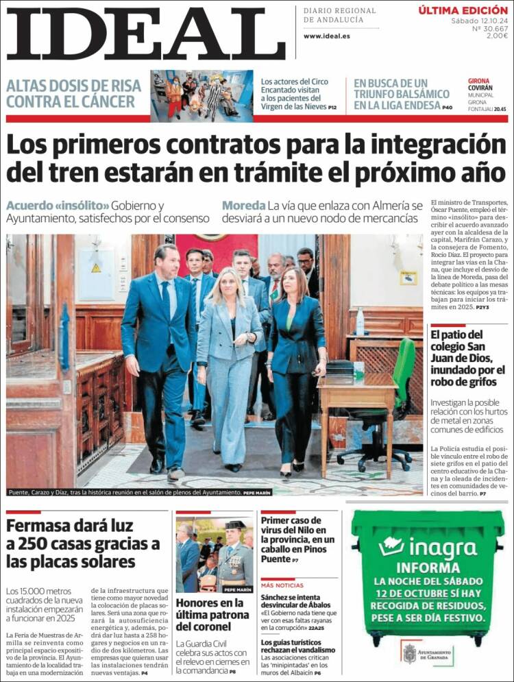 Portada de Ideal (España)