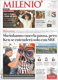 Portada de Milenio (México)