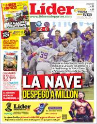 Portada de Lider en deportes (Venezuela)