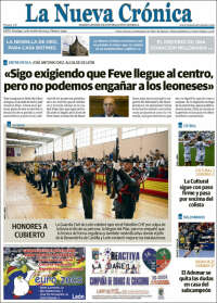 Portada de La Nueva Crónica (España)