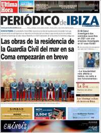 Portada de Periódico de Ibiza (España)