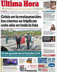 Portada de Última Hora (España)