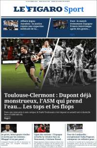 Portada de Le Figaro Sport (Francia)