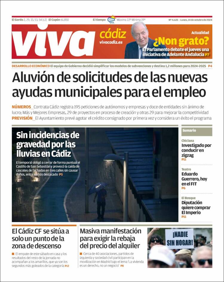 Portada de Información - Cadiz (España)