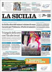 Portada de La Sicilia (Italia)