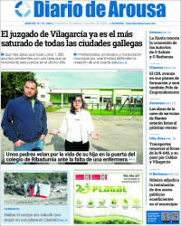 Portada de Diario de Arousa (España)