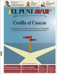 Portada de El Punt Avui - Girona (España)