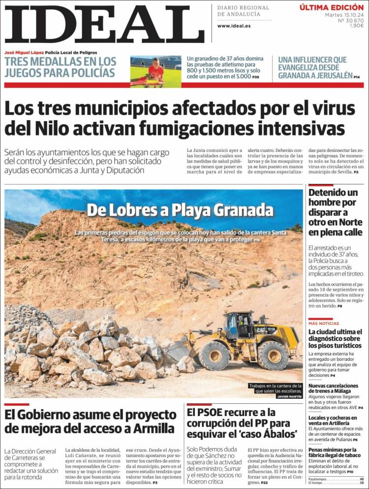 Portada de Ideal (España)