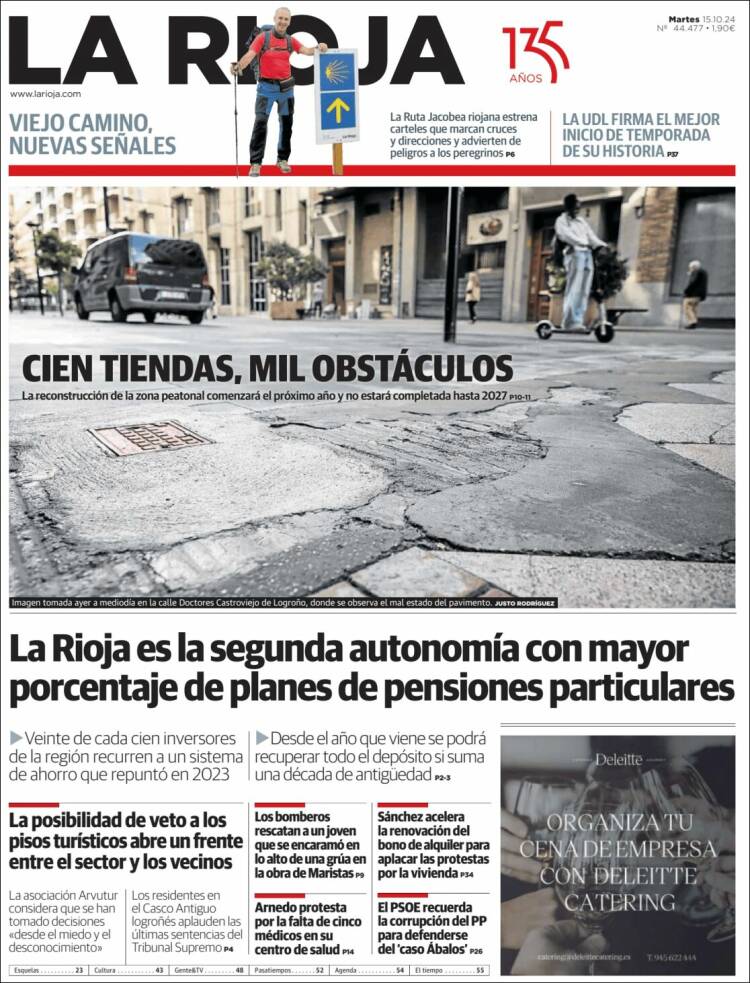 Portada de La Rioja (España)