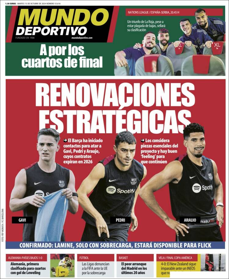 Portada de El Mundo Deportivo (España)