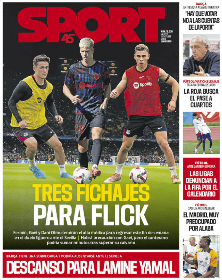 Portada de Sport (España)