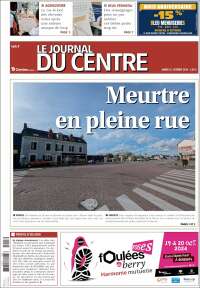 Portada de Le Journal du Centre (Francia)