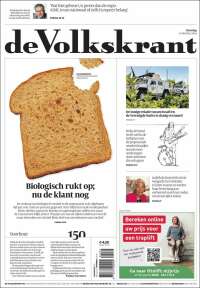 Portada de De Volkskrant (Países Bajos)