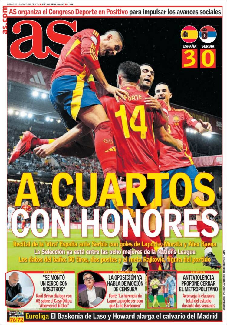 Portada de As (España)