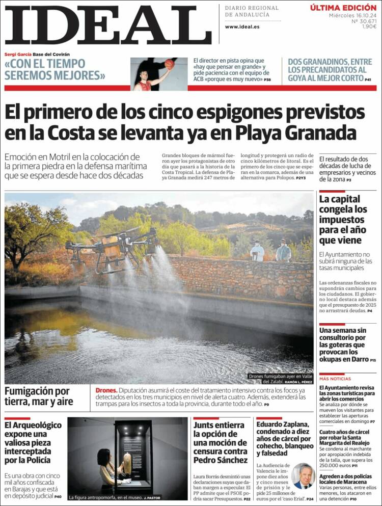 Portada de Ideal (España)