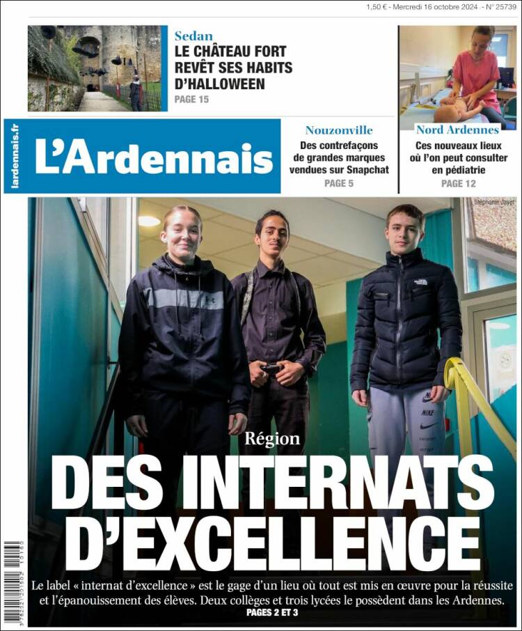 Portada de L'Ardenais (Francia)