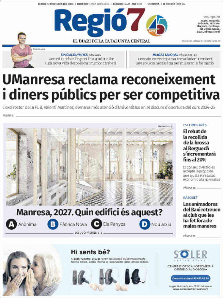 Portada de Regio7 (España)