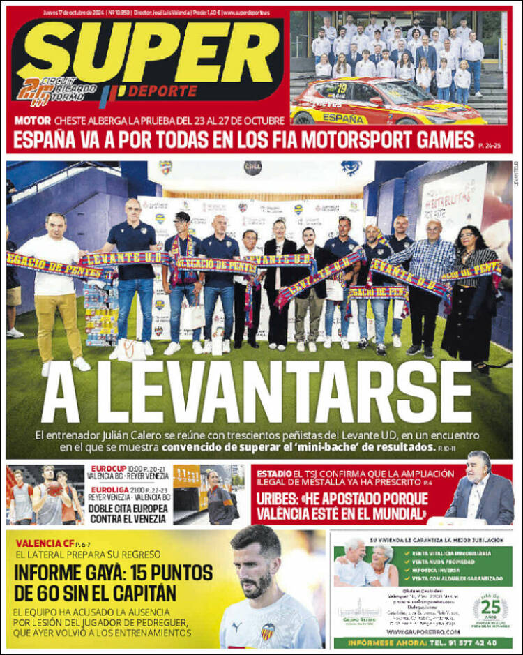 Portada de Superdeporte (España)