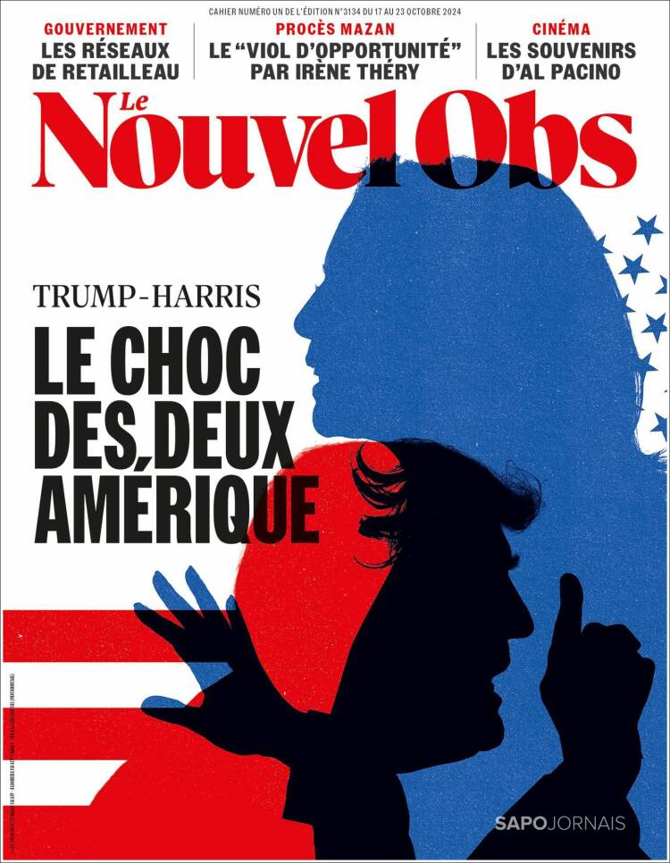 Portada de Le Nouvel Observateur (Francia)