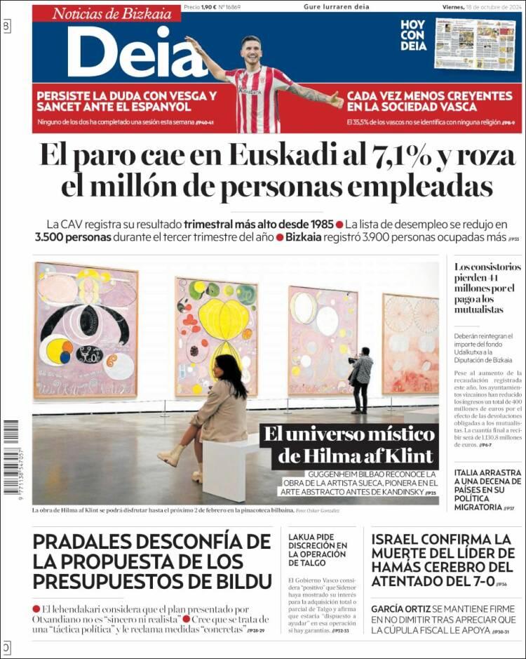 Portada de Deia (España)