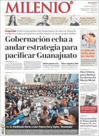 Portada de Milenio (México)