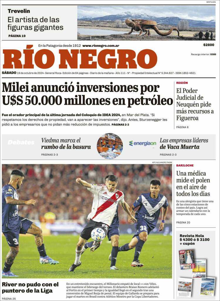 Portada de Rio Negro (Argentina)