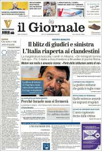 Portada de il Giornale (Italia)